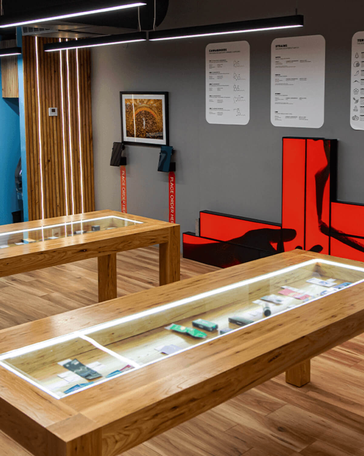 CREAM Cannabis Dispensary storefront on 1st Street in Downtown Jersey City